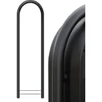 Bobi Trépied Round 9005 Noir texturé