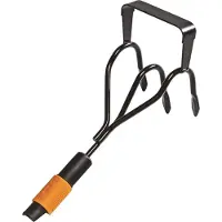 Fiskars Quikfit Cultiweeder Noir