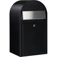Bobi Boites aux lettres Grande st9005 i Noir texturé