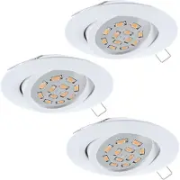 Eglo 31683 Tedo lampe encastrée fonte d'aluminium blanc