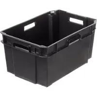 Orthex Caisse de Rangement Orthex Smartstore Basic Black 50L
