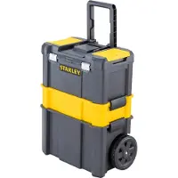 Stanley Essential Boîte à outils rigide Plastique Gris, Jaune
