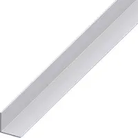 Alberts 473662 Cornière en aluminium, anodisé couleur argent 1000 x 40 x 40 mm