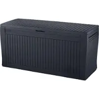 Keter Boîte de rangement Comfy 270 l, graphite 255167