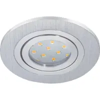Eglo Projecteur intégré Areitio Round gris métallisé