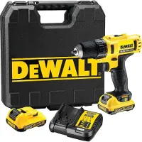 DeWalt DCD710D2 - Set Perceuse Visseuse Li-Ion XR 10.8V (2x Batterie 2.0Ah) Dans Mallette - 24Nm