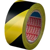TESA Tape de marquage PVC 50 mm x 33 m noir / jaune 60760