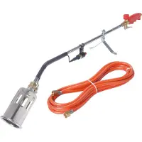 Rothenberger Industrial ROMAXI Kit brûleur de chauffe avec allumage piézoélectrique y compris tuyau de propane de 5 m avec allumage piézoélectrique - 030955E