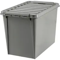Orthex Boîte de rangement RECYCLED 65, 61 litres, taupe