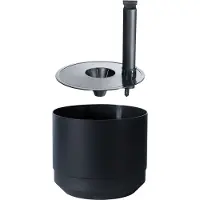 Orthex pot de fleurs PAULINA diamètre : 300 mm noir
