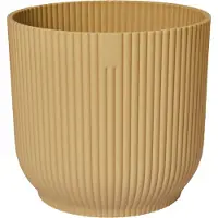 Elho Pot Vibes Fold D.18cm Jaune Beurre - Elho