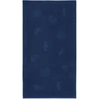 Seahorse Serviette de plage Seahorse Shells Navy