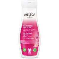 Weleda Lait Corporel Pampering Rose Sauvage Hydratant Riche en Plantes l'Huile de Rose Sauvage Huile de Jojoba et Beurre de Karit 200 ml (Pack
