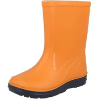 Beck Bottes en caoutchouc bleu nuit / orange