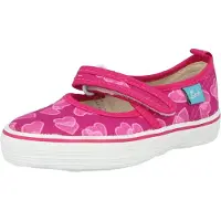 Beck Ballerines 'Herz' fuchsia / rose