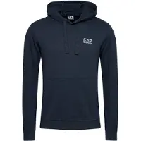 Emporio Armani Sweat-shirt bleu nuit / blanc