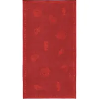 Seahorse Serviette de plage Seahorse Shells Red