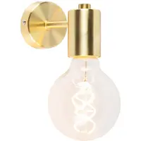 QAZQA Applique murale Art déco dorée avec ampoule WiFi G95 - Facil