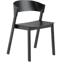 Muuto Cover Side Chair Black
