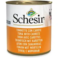 Schesir Thon Avec Carottes En Gelée Pour Chien 16 X 285 G