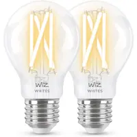WiZ Connected WiZ Ampoule à Filament Lot de 2 - Lumière Blanche Chaude à Lumière Blanche Froide - E27