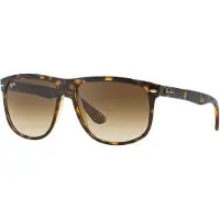 Ray-Ban - Lunettes de soleil lifestyle - Boyfriend Light Havana Light Brown Gradient en Nylon - Marron