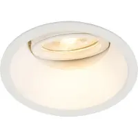 QAZQA Spot encastrable intelligent blanc avec WiFi GU10 réglable - Alloy