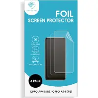 IMoshion ﻿Protection d'écran Film 3 pack Oppo A94 (5G) /Oppo A74 (4G)
