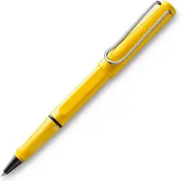 Lamy Roller safari yellow grip ergonomique, clip métal (1x)