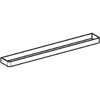 Geberit Porte-serviettes iCon, pour meuble de salle de bains, 42mm, 502.328.