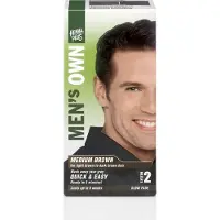 Henna Plus Men's Own Coloration Capillaire Châtain Moyen 1 pc(s) Crème