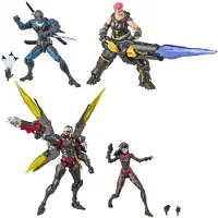 Hasbro Overwatch - Pack 4 figurines Overwatch Ultimates Carbon Fiber 15 cm
