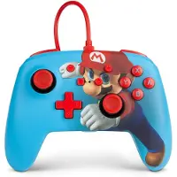 PowerA Manette Filaire Améliorée Nintendo Switch Mario Punch