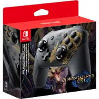 Nintendo Manette Switch Pro Controller Sans fil Or Monster Hunter Rise Edition pour ,Switch