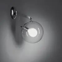 Artemide Miconos Applique Polished Chrome
