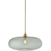 Ebb & Flow Horizon Suspension Forest green | Shiny Gold | Ø: 45 cm E27