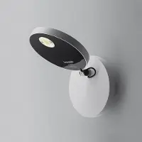 Artemide Demetra Spotlight Applique With Switch | White | 2700 K