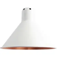 DCW éditions Gras n°201 Lampe à Pince White|Copper | Conical