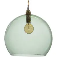 Ebb & Flow Rowan Suspension Forest green | Gold | Ø 15.5 cm E14IP20