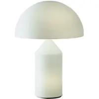 OLUCE Atollo Lampe de Table Opal Glass | Small