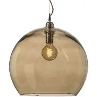 Ebb & Flow Rowan Suspension Chestnut brown | Gold | Ø 15.5 cm E14IP20