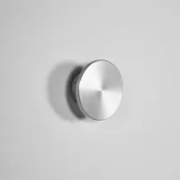 Eno studio Zenith Applique Silver | Ø : 12 cm x p : 5.2 cm