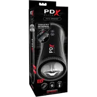 PDX Elite Moto Stroker Masturbateur - Transparent