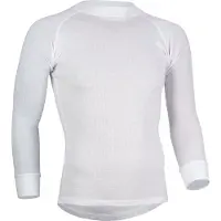 Avento Maillot de corps Avento Hommes Manches Longues Blanc-XXL