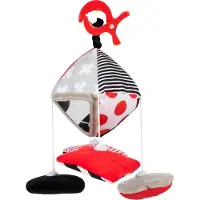 Canpol Babies Sensory jouet contrastant suspendu avec clip 0m+ 1 pcs