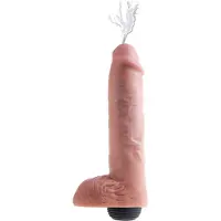 King Cock Gode éjaculateur réaliste 28cm - Nude