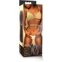 Blush Novelties Alexis Chocolate Vibrating Pocket Pussy