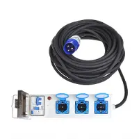 Proplus Unité tente/remorque pliante 10M avec MCCB et RCD