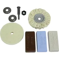 Carpoint Kit De Polissage "Standard" 6 PIÈCES