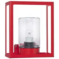Roger Pradier Hugy lampe d'extérieur Traffic Red | Clear glass